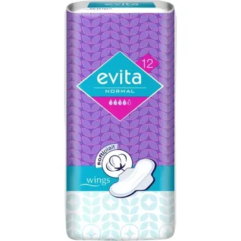 Menstruační vložka Evita Normal Wings, dámské vložky, 12 ks
