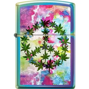 Zapalovač 26888 Leaf and Peace