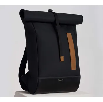 Městský batoh PART batoh Rolltop black/karamel