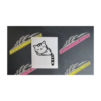 Samolepící dekorace SAMOLEPKA Kočka 004 levá (10 - červená) NA AUTO, NÁLEPKA, FÓLIE, POLEP, TUNING, VLASTNÍ TEXT, TISK, AUTOSAMOLEPKY.cz, POLEPY, OBRÁZEK, LOGO, SAMOLEPKY