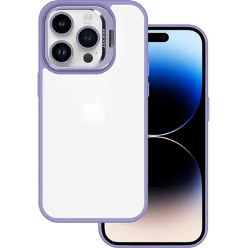 Pouzdro na mobilní telefon Pouzdro Tel Protect Kickstand pro Iphone 13 Pro světle fialové