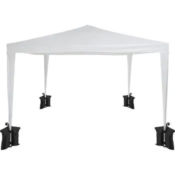 Signalizátor záběru TecTake Sada 4 pavilónových závaží Sebora, černá