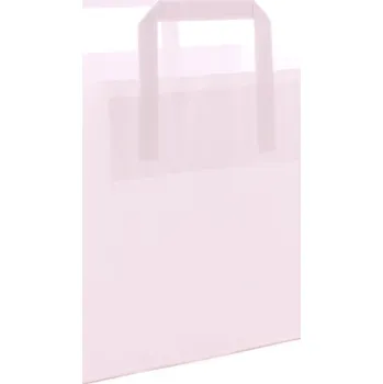 Dárková taška Taška 28*17*27 cm, bílý kraftový papír 80 g