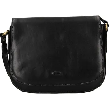 Kabelka Kožená dámská crosbody kabelka Katana Niola - černá