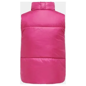 Dámská vesta Kids ONLY Vesta New Ricky 15306414 Růžová Regular Fit 140