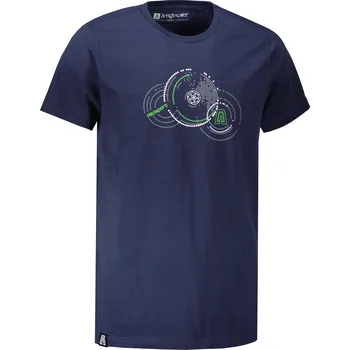 Pánské triko ALTISPORT CARRYOVER ALM160AL805 NÁMOŘNÍ MODRÁ S