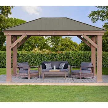 Zahradní altán Westmann zahradní altán DEVON 1216 (Rozměr: 490x371x315 cm)