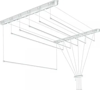 Sušák na prádlo Duramat Stropní sušák na prádlo bílý 6x 150 cm