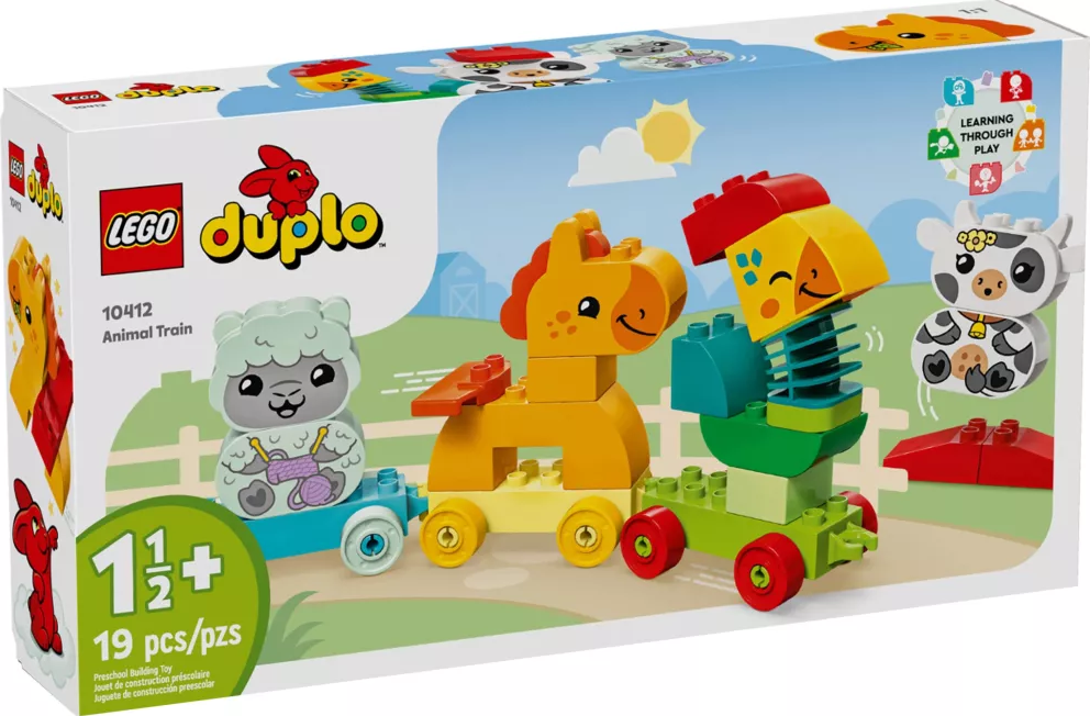 foto Stavebnice LEGO LEGO Duplo 10412 Vláček se zvířátky