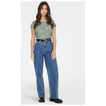 Dámská halenka ONLY Halenka Vic 15161116 Zelená Regular Fit 34