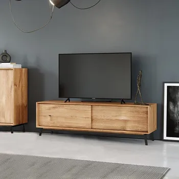 Televizní stolek Stará Krása - Own Imports Dubové televizní stolky pod televizi 52/200/50 V/Š/H