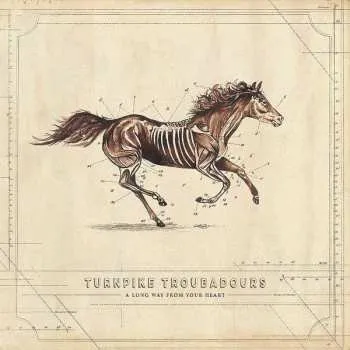 Zahraniční hudba 2LP Turnpike Troubadours: A Long Way From Your Heart LTD | CLR 2017 45 RPM Clear Vinyl Limited Edition