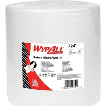 Papírový ručník Wypall L20 7241 bílé papírové utěrky v roli