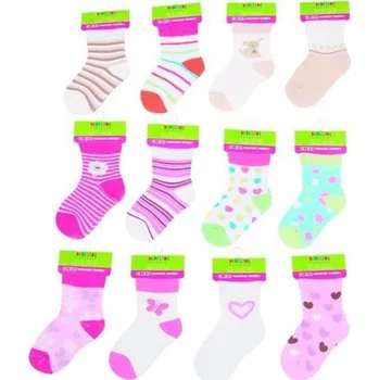 Pidilidi Kojenecké ponožky dívčí (12 až 18m), Pidilidi, PD504, holka Velikost: 80/86, SizeAge: 12-18m