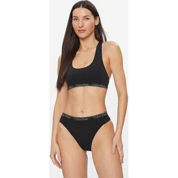 Kalhotky Calvin Klein Underwear Klasické kalhotky Bikini 000QF7096E Černá S