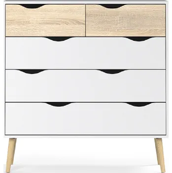 Komoda Komoda OSLO 75456 dub sonoma a bílá