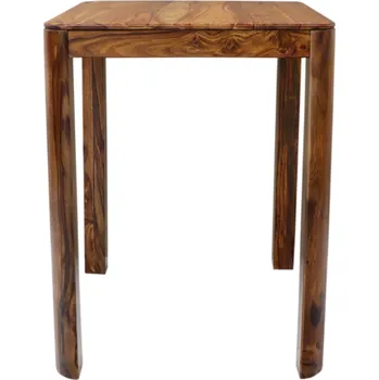 Konferenční stolek AV interiery Designový barový jídelní stůl Tina 80x110x80 z masivu palisandru Odstín palisandru: natural