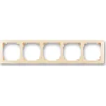 ABB SWING L Rámeček pětinásobný vodorovný i svislý, krémová
