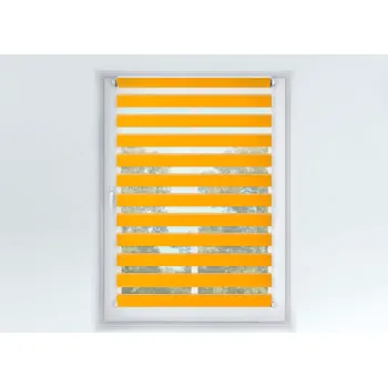 Roleta FEXI Zatemňovací Roleta Den a noc, Origin slim mango, A 032 v POLO kazetě, 150x30 cm