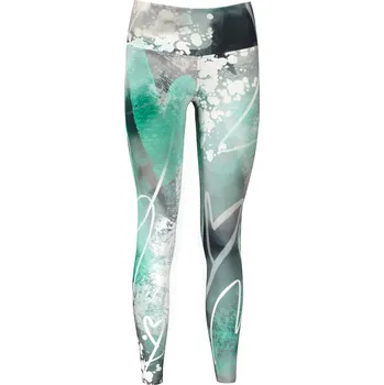 Dámské kalhoty Dámské dlouhé legíny premium ALTISPORT VOJ/ALW017LEG01 TYRKYSOVÁ XXL