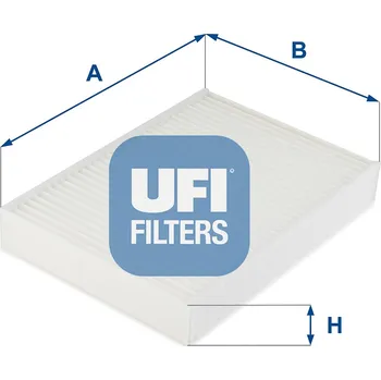 Kabinový filtr Filtr vzduchu v interiéru UFI 53.275.00