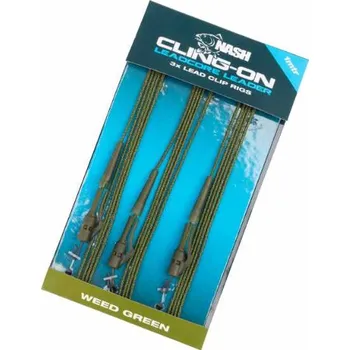 Nash Cling-On Leadcore Helicopter Leaders Weed Green