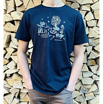 Pánské tričko Bio triko pánské - zahrádka - S