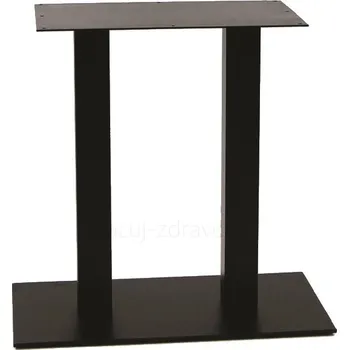 Stolová podnož Centrální stolová podnož BCI 1702-75x40 - černá stolová základna 75 x 40 cm