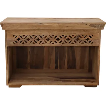 Komoda AV interiery Botník MIRA BT 90x40x60 z masívu palisandru Odstín palisandru: super natural