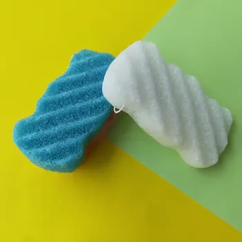 Konjaková houbička na tělo a pleť 13x7 cm COCO Barva: Bílá