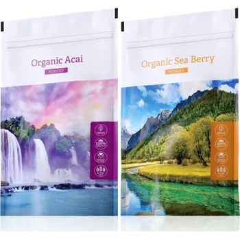 Přírodní produkt Energy Acai Pure powder 100 g + Organic Sea Berry powder 100 g