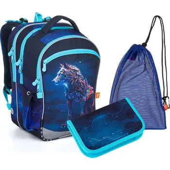 Set školních potřeb Školní batoh Topgal COCO 24016 SET MEDIUM