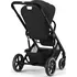 Kočárek Cybex Balios S Lux 2023, Moon Black/Black Frame