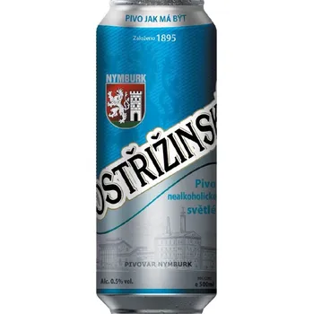 Pivo Nymburk Postřižiny Střízlík nealko - 0,5L plech