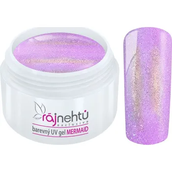 Umělé nehty Ráj nehtů Barevný UV gel MERMAID - Purple - Fialový 5ml