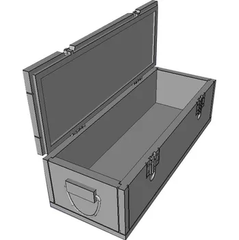 Plastikový model 16.02 1/16 2cm Empty Ammo Boxes