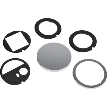 vypínač a zásuvka Bachmann Kryt vnitřní zásuvky PIX 1x230V / nerezová ocel