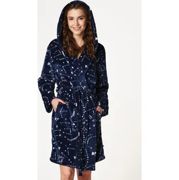 Dámský župan Key župan dámský LGD 982 - tm. modrá, L/XL (Dámský župan Key)