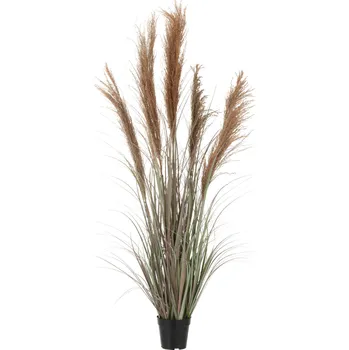 umělá květina Umělá pampová tráva J-line Renbas 147 cm
