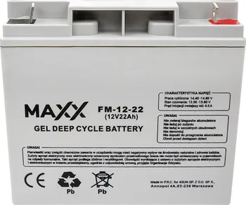 solární baterie Maxx FM-12-22 B0015 12V 22Ah