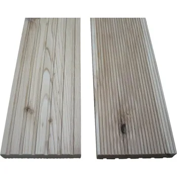 Dřevěné terasové prkno modřín 26 x 120 x 4000 mm