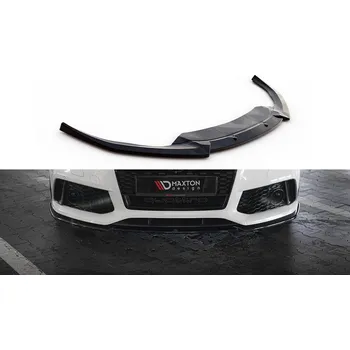 Autodíl Spojler pod nárazník lipa V.3 Audi RS7 C7 Facelift černý leský plast