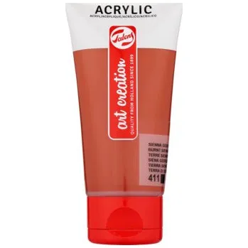 Vodová barva Akrylová barva Burnt Sienna 75 ml