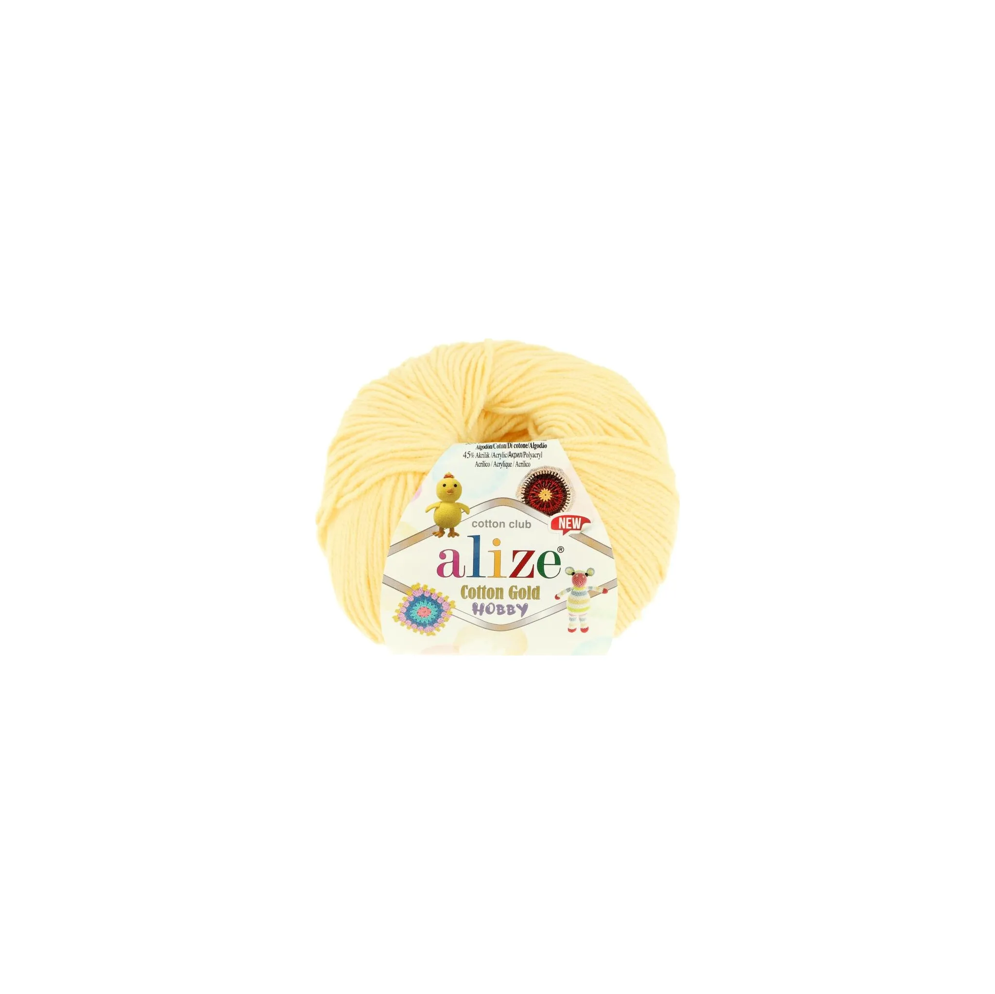 Fotografie 1 - Příze Alize Cotton Gold Hobby New 187