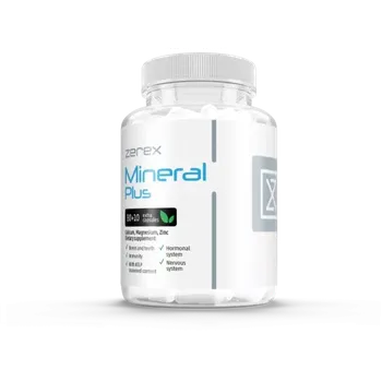Speciální výživa Zerex Minerál Plus - vápník, hořčík, zinek pro posílení kostí a svalů