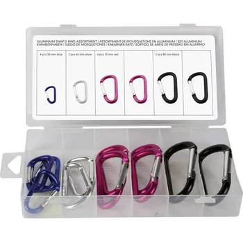 karabina Toolland HAS09 HLINÍKOVÁ KARABINA, 12 KS