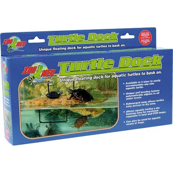 Dekorace do terária Zoo Med Turtle Dock ostrov pro želvy 23 x 46 cm