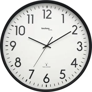 Hodiny Nástěnné hodiny XXL Ø50,5 cm plast/černé