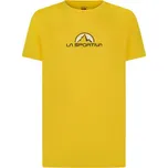 Tričko La Sportiva Brand Tee M Yellow|M