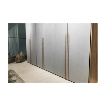 Nábytkové kování Rujzdesign Šatní úchytka IRIS / Měděná nerez 882 mm